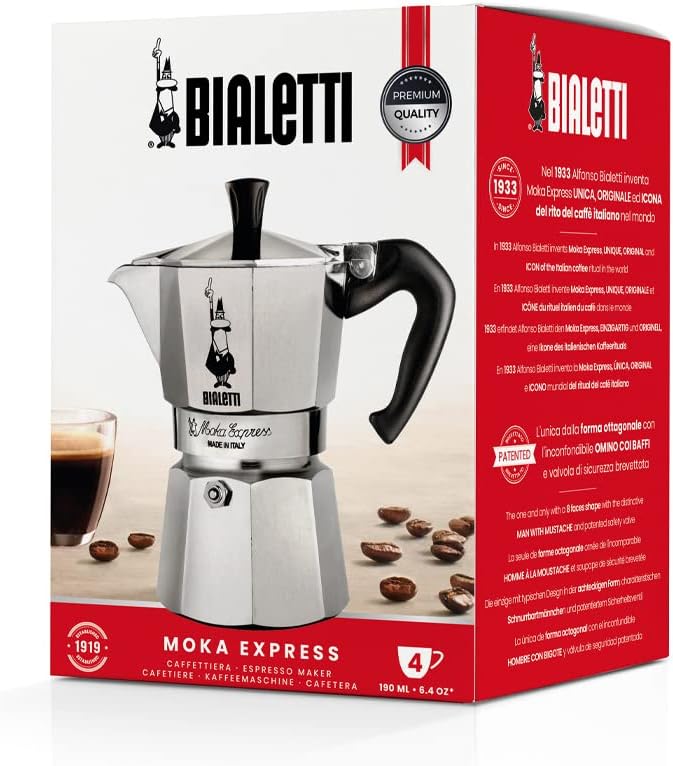 Bialetti Moka Pot Express 4 Cup